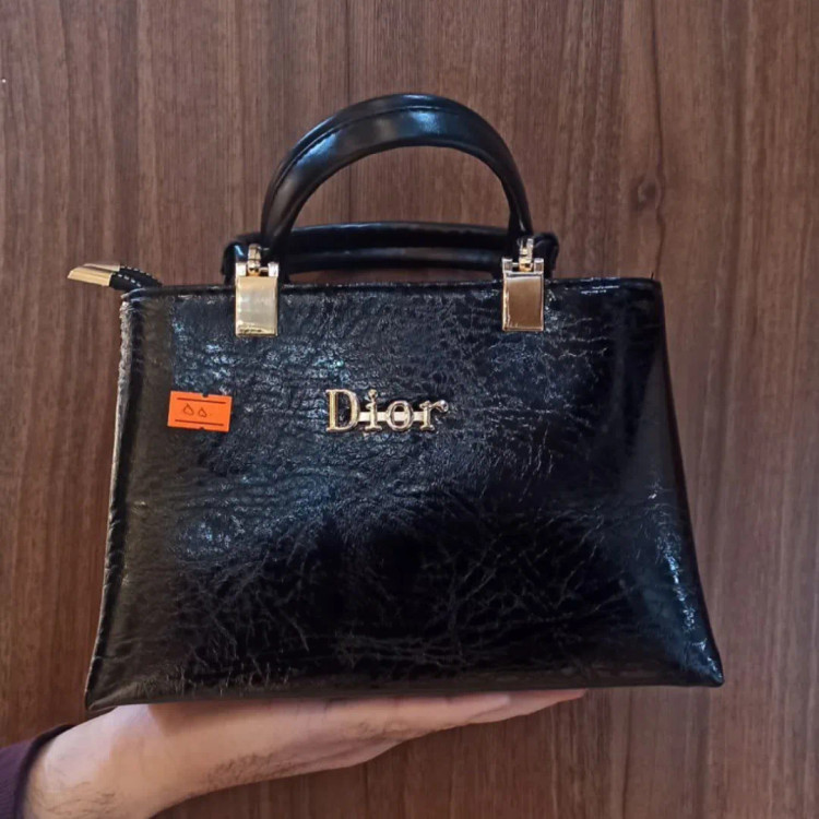 کیف ورنی مجلسی زنانه دستی، بسیار براق و ضد پوست شدن، کیفیت بالا از کفش ثامن