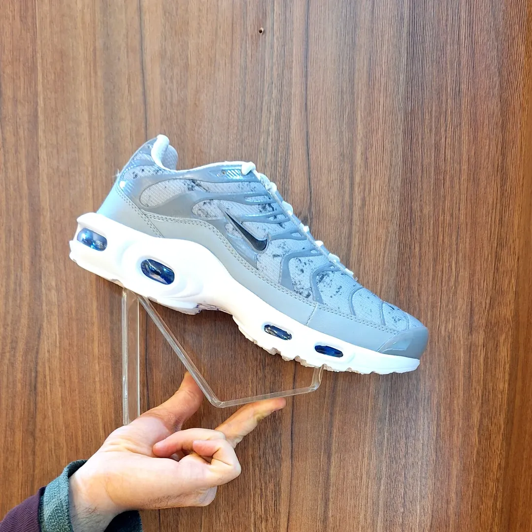 کتونی ایر نایک مردانه مشکی، زیره ایرمکس TPU با کپسول ضد ترکیدگی، رویه پارچه و سیلیکون از کفش ثامن