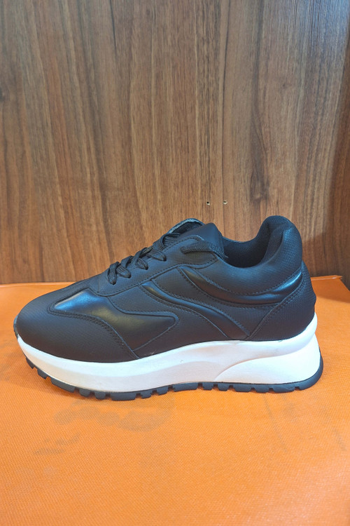 کتونی صابونی مشکی الوند، کفش اسپرت مشکی، کتونی راحتی مردانه.