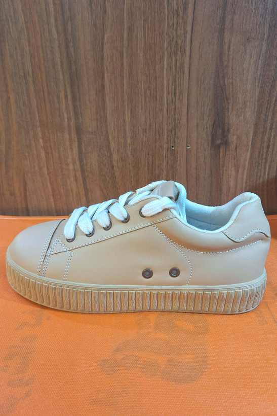 ونس درختی کرم زنانه، کفش اسپرت کژوال، ونس طرح دار جدید، کتونی راحت تابستانی.